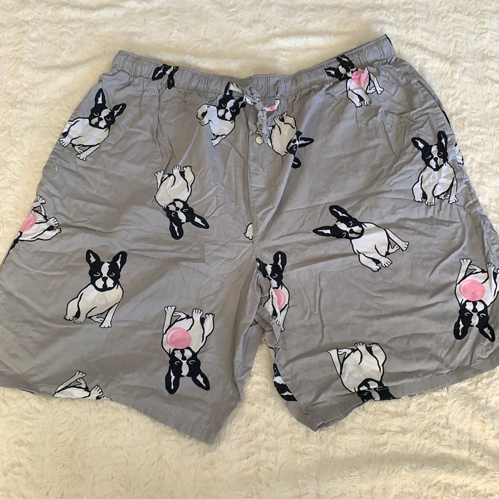 French bulldog pajamas shorts